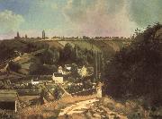 Camille Pissarro Jallais Hill USA oil painting artist
